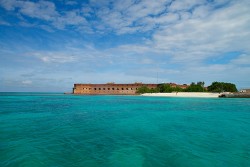 Fort Jefferson in the Summer
