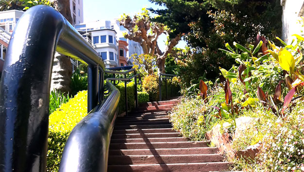 Street Stairway San Francisco