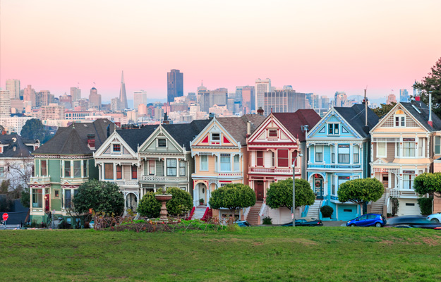 Alamo Square and Painted Ladies