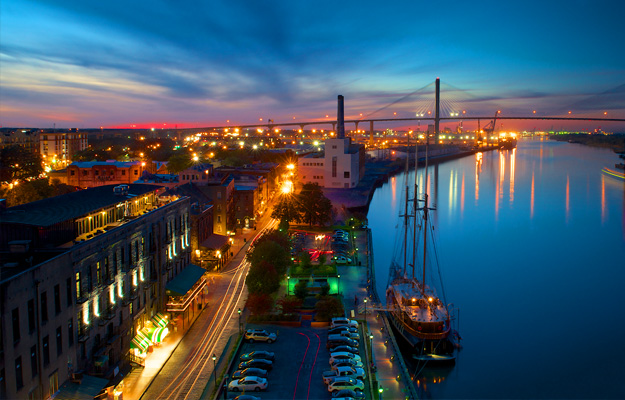 Savannah River Boat Night