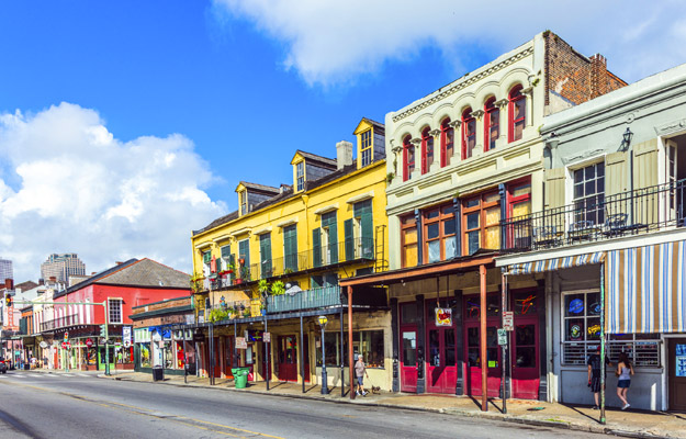 French Quarter Buildings New Orleans