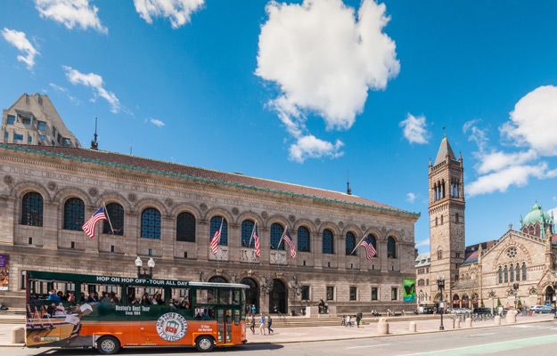 Boston Public Library Trolley Tours