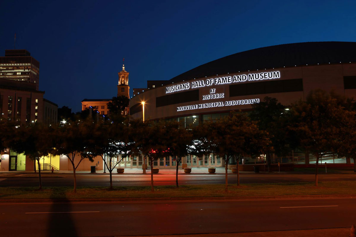 musicians-hall-of-fame-at-night