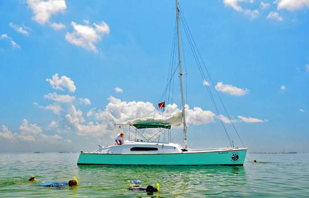 Key West Eco Tours aboard the Java Cat